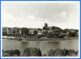 Gerdauen, Stadt und Bahnstation, Kreis Gerdauen Gerdauen, Gesamtansicht III 