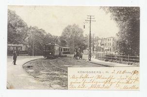 Königsberg (Pr.), Stadtkreis Königsberg Hufenallee Königsberg (Pr.), Hufenallee Кёнигсберг (Пр.), Хуфеналлее