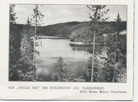 Altlautersee, Kreis Angerapp Altlautersee fr. Schabienen, Der Stille See 