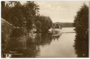 Niedersee, Kreis Sensburg Rudczanny, Niedersee II Masurische Seen