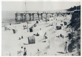 Neuhäuser, Kreis Samland Neuhäuser, Seesteg und Strand II 