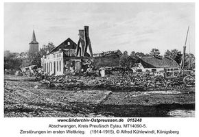 Abschwangen, Kreis Preußisch Eylau 