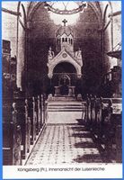 Königsberg (Pr.), Stadtkreis Königsberg Königsberg (Pr.), Luisenkirche, Innenansicht Königsberg, Stadtteil Hufen
