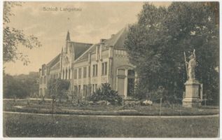 Langenau, Domäne, Kreis Rosenberg 