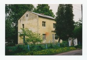 Metgethen, Ort und Bahnstation, Stadtkreis Königsberg Kronprinzenweg 11 Metgethen, Kronprinzenweg 11, Haus Kannengießer, ?? Metgethen, Häuser früher und heute