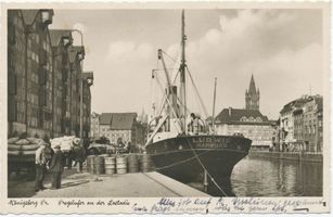 Königsberg (Pr.), Stadtkreis Königsberg Bohlwerksgasse Königsberg (Pr.), Im Hafenviertel - Am Hundegatt III Königsberg, Hundegatt