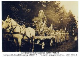 Heinrichswalde Kr. Elchniederung, Kreis Elchniederung Friedrichstraße, Heinrichswalde
