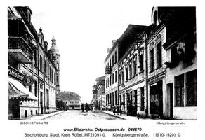 Bischofsburg, Stadt, Kreis Rößel 