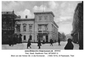 Tilsit, Stadt, Stadtkreis Tilsit Kirchenstraße