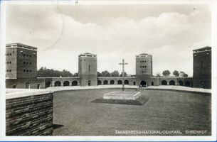 Hohenstein Kr. Osterode, Stadt, Kreis Osterode Hohenstein i. Ostpr., Reichsehrenmal Tannenberg, Ehrenhof VI Hohenstein, Tannenberg-Nationaldenkmal