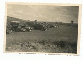 Herzogskirchen, Kreis Treuburg Herzogskirchen, Krs. Treuburg, Militär- Parkplatz 