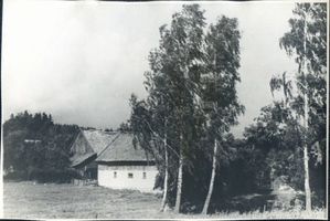 Georgenthal Kr. Mohrungen, Kreis Mohrungen Georgenthal Kr. Mohrungen, Hof von Kleefeld oder Hirschfeld ?? 