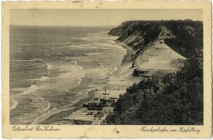 Groß Kuhren, Kreis Samland Groß Kuhren, Fischerhafen am Zipfelberg III 