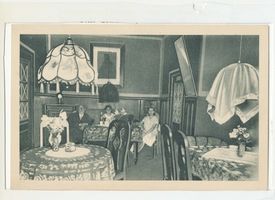 Ebenrode, Stadt, Kreis Ebenrode Stallupönen, Reichsbahnwirtschaft (Innenansicht) Шталлупёнен, столовая Имперской железной дороги (вид изнутри)