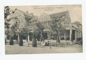 Königsberg (Pr.), Stadtkreis Königsberg Königsberg (Pr.), Tiergarten, Gesellschaftshaus Königsberg, Tiergarten