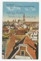 Königsberg (Pr.), Stadtkreis Königsberg Königsberg (Pr.), Gesamtansicht, Im Hintergrund das Königl. Schloß Кёнигсберг (Пр.), общий вид, на заднем плане королевский замок