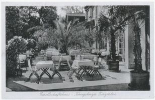 Königsberg (Pr.), Stadtkreis Königsberg Hufenallee Königsberg (Pr.), Tiergarten, Gesellschaftshaus Кёнигсберг (Пр.), зоопарк, клубное здание
