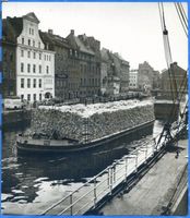 Königsberg (Pr.), Stadtkreis Königsberg Königsberg (Pr.), Hafen, Schiff mit Baumstämmen beladen Königsberg, Pregel