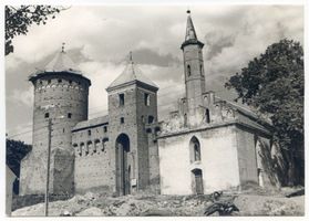 Rößel, Stadt, Kreis Rößel Rößel, Burg im Wiederaufbau 