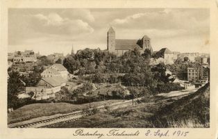 Rastenburg, Stadt, Kreis Rastenburg Rastenburg, St. Georg und Mühlenwerke V Rastenburg, Stadtansichten