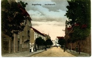 Angerburg Kr. Angerburg, Stadt, Kreis Angerburg Bahnhofstraße