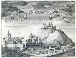 Neidenburg, Stadt, Kreis Neidenburg Neidenburg, Stadtansicht II 