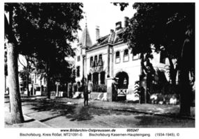 Bischofsburg, Stadt, Kreis Rößel Allensteiner Straße