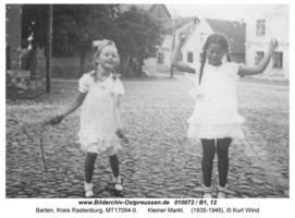 Barten Kr. Rastenburg, Kreis Rastenburg Kleiner Markt