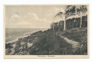 Palmnicken, Kreis Samland Palmnicken, Uferpartie Пальмниккен, береговой вид
