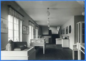 Tilsit, Stadt, Stadtkreis Tilsit Wasserstraße 30 Tilsit, Wasserstr. 30, Grenzlandmuseum, Ausstellungsraum mit Burgmodell II Tilsit, Ordensburg (Schloß)