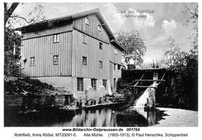 Rothfließ, Kreis Rößel  