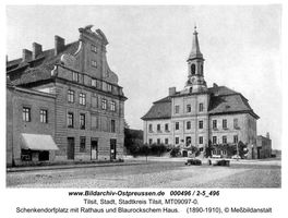 Tilsit, Stadt, Stadtkreis Tilsit Schenkendorfplatz