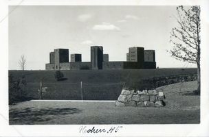 Hohenstein Kr. Osterode, Stadt, Kreis Osterode Hohenstein i. Ostpr., Reichsehrenmal Tannenberg Gesamtansicht XIII Hohenstein, Tannenberg-Nationaldenkmal