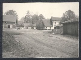 Landkeim Kr.Samland, Kreis Samland Landkeim Kr.Samland: Der Gutshof,aufgenommen von Süden 