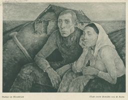  Großes Moosbruch, Siedler im Moosbruch, nach einem Gemälde von G. Kolm 