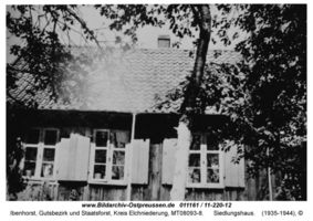 Ibenhorst, Gutsbezirk und Staatsforst, Kreis Elchniederung 