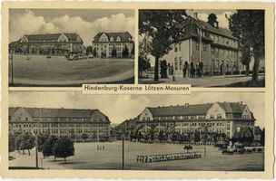 Lötzen, Stadt, Kreis Lötzen Lötzen, Hindenburg-Kaserne 