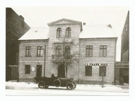 Tilsit, Stadt, Stadtkreis Tilsit Hohe Straße 89 Tilsit, Hohe Str., I. L. Frank Sohn, Kurzwaren-Großhandlung Тильзит, Хоэштрассе, «И. Л. Франк и сын», оптовая галантерейная торговля
