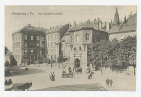 Königsberg (Pr.), Stadtkreis Königsberg Königsberg, Königliches Schloß, Ostseite Königsberg, Schloß
