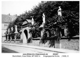 Bischofstein, Kreis Rößel Kirchenstraße  