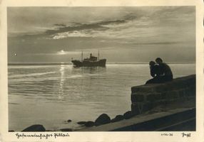 Pillau, Seestadt, Kreis Samland Pillau, Seestadt, Hafeneinfahrt XII Pillau, Hafen