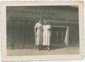 Friedrichsrode (Ostpr.), Kreis Labiau Friedrichsrode (?), Klempnerei und Installationsgeschäft Behrendt 
