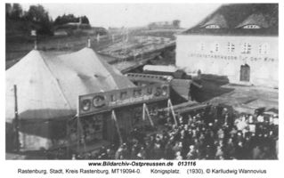 Rastenburg, Stadt, Kreis Rastenburg Königsplatz