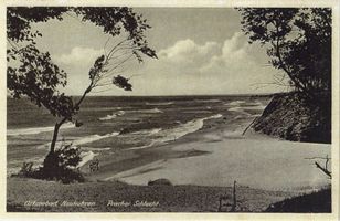 Neukuhren, Kreis Samland Neukuhren, Strand an der Pracher Schlucht III 