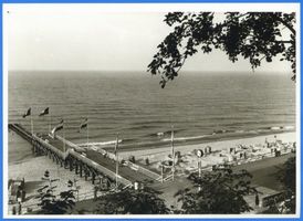 Rauschen Kr. Samland, Kreis Samland Rauschen Kr. Samland, Seesteg V Раушен, р-н Самбия, морской понтон, V