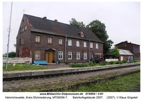 Heinrichswalde Kr. Elchniederung, Kreis Elchniederung Bahnhofstraße