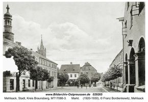 Mehlsack, Stadt, Kreis Braunsberg  