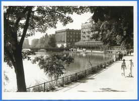 Königsberg (Pr.), Stadtkreis Königsberg Schlossteichpromenade Königsberg (Pr.), Promenade am Schloßteich II Кёнигсберг (Пр.), променад у Замкового пруда, II