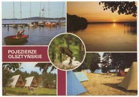 Allenstein, Stadtkreis Allenstein Allenstein - Olsztyn, Seenplatte bei Allenstein 