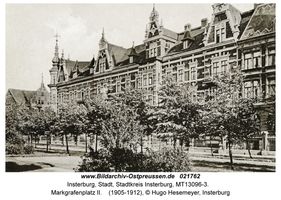 Insterburg, Stadt, Stadtkreis Insterburg Markgrafenplatz